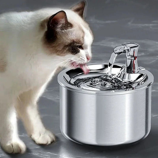 HYDROSTREAM – Premium Cat Drinking System with Sensor & 4-Stage Filtration