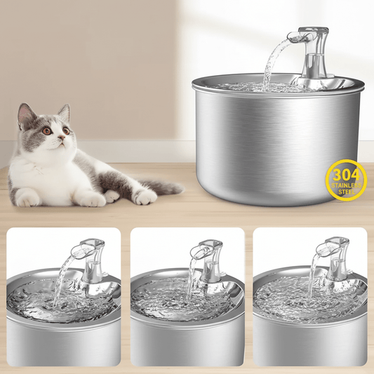 HYDROSTREAM – Premium Cat Drinking System with Sensor & 4-Stage Filtration