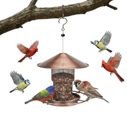 BIRDSAFE – Squirrel-Proof Bird Feeder Made of Iron