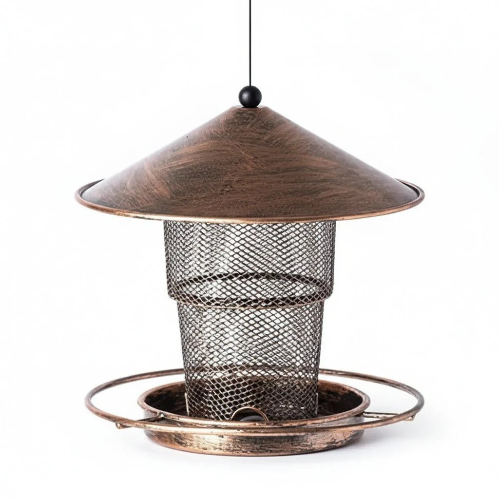 BIRDSAFE – Squirrel-Proof Bird Feeder Made of Iron