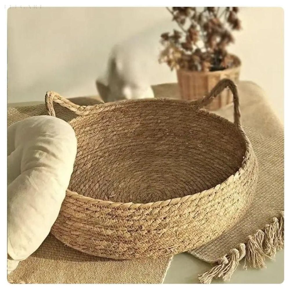 SNOOZIE – Ultra-soft, round cat bed for cozy comfort