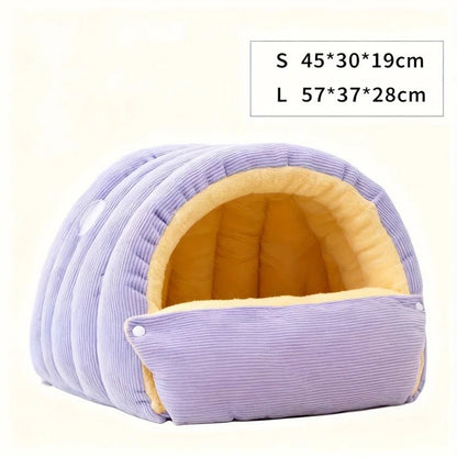 SNUGDEN – Closed Cat Bed for Warmth & Security