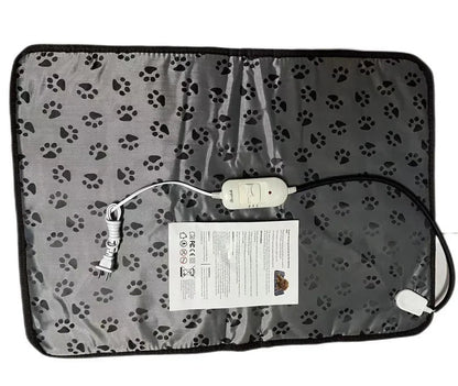 WARMFUR – Electric Pet Heating Mat with Temperature Control & Waterproof Surface