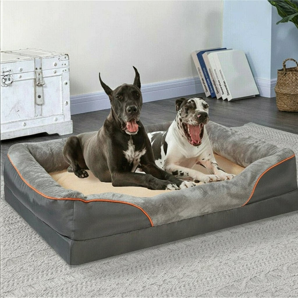 FURDEN – Premium Orthopedic Dog Mattress – Memory Foam & Waterproof Cover