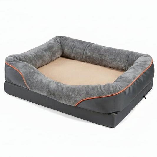 FURDEN – Premium Orthopedic Dog Mattress – Memory Foam & Waterproof Cover