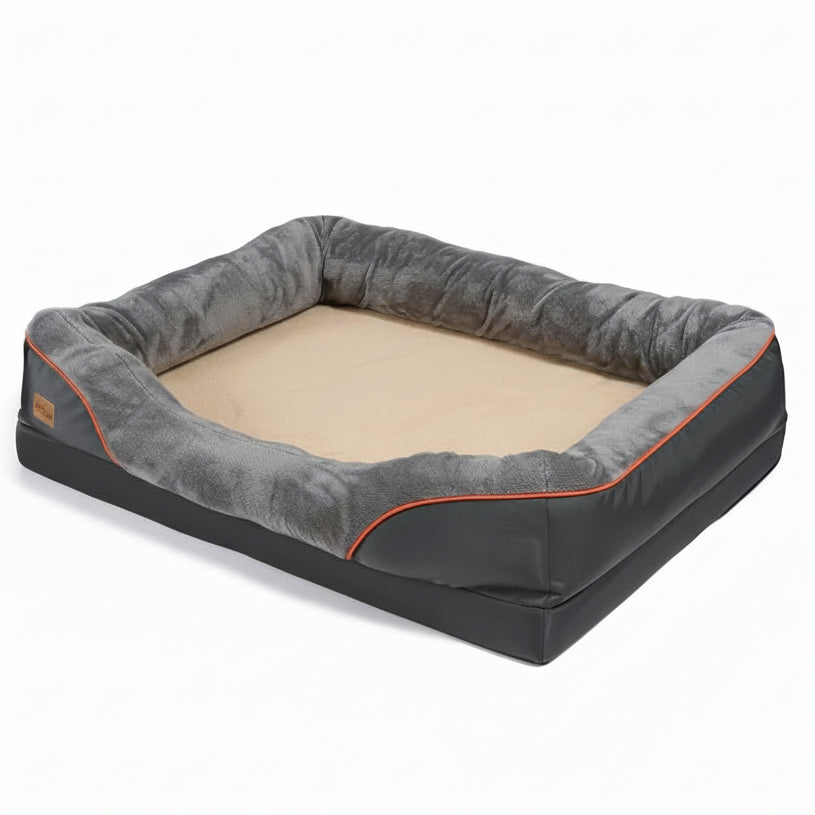 FURDEN – Premium Orthopedic Dog Mattress – Memory Foam & Waterproof Cover
