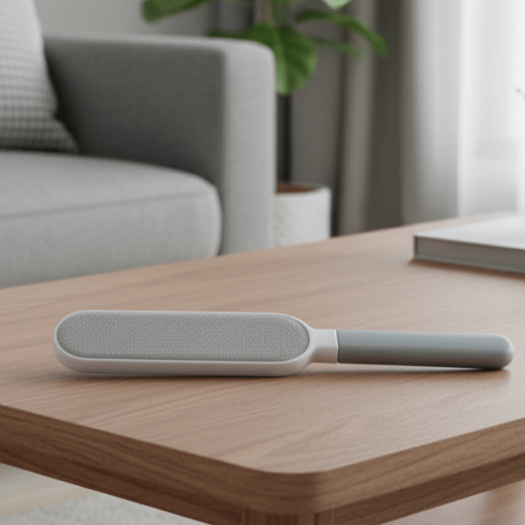 FURFLIP – Environmentally Friendly 2-Sided Pet Hair Brush with Reusable Lint Remover