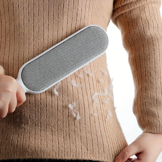 FURFLIP – Environmentally Friendly 2-Sided Pet Hair Brush with Reusable Lint Remover