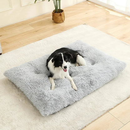 PETSIESTA – Extra soft rectangular dog bed for highest lying comfort