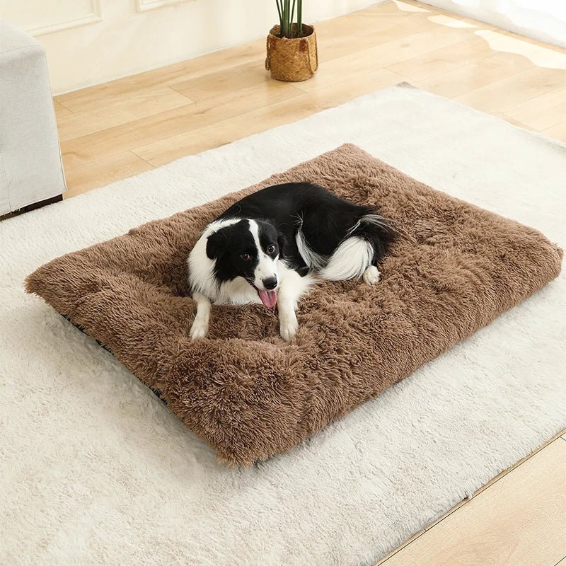PETSIESTA – Extra soft rectangular dog bed for highest lying comfort