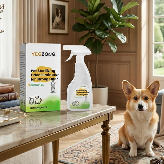 Pet Odor Eliminator Spray – Removes Cat & Dog Urine Odors from Carpet & Furniture