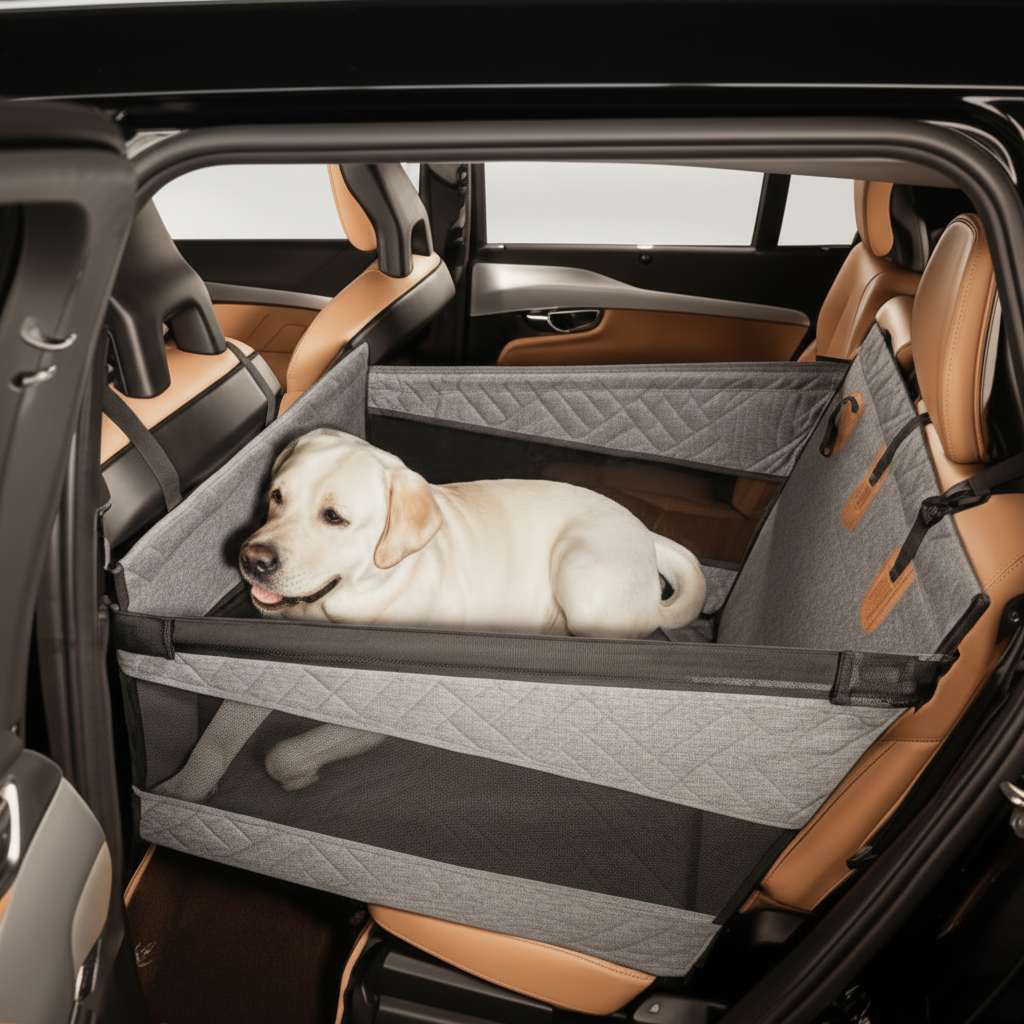 RIDEGUARD PET SEAT - Protects car seats and provides comfort on every ride.
