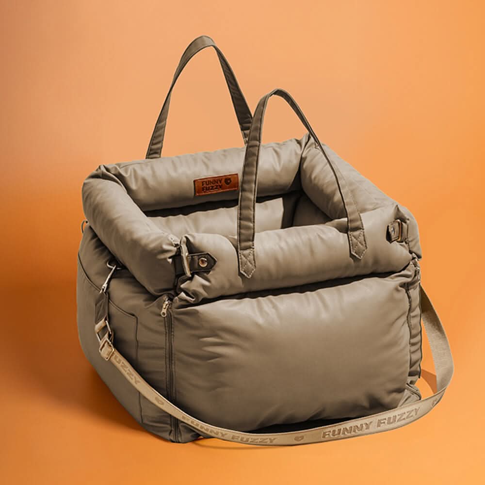LUXETAIL TRAVEL SEAT – Luxurious dog car seat for safe & comfortable transport