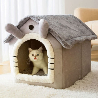 Fluffyhaven Pet House - Cosy pet house for small dogs & cats