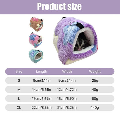 HARRYHAMSTER - Soft hammock house for hamsters to cuddle and sleep in