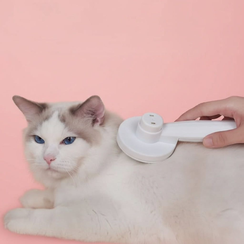 SELFCLEAN BRUSH - Self-cleaning cat brush for less hair loss