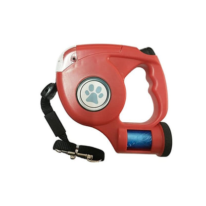 BRIGHTSTRIDE – LED Dog Leash with Integrated Flashlight for Safe Walks