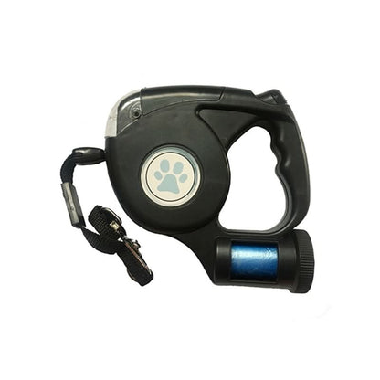 BRIGHTSTRIDE – LED Dog Leash with Integrated Flashlight for Safe Walks