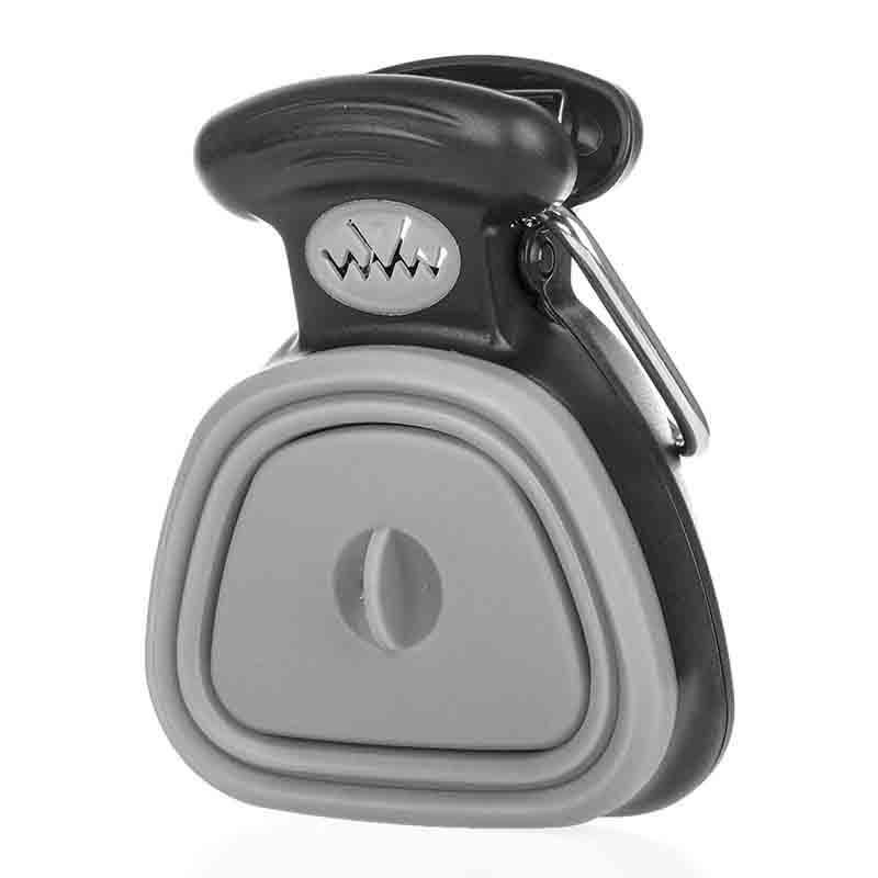 SCOOPIMATE – Portable Dog Poop Scooper with Clip & Adjustable Grabber