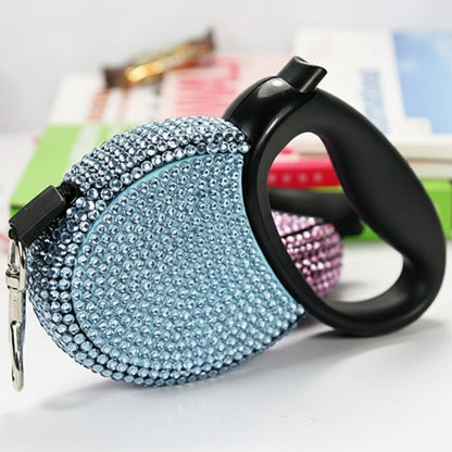 SPARKPAW – Luxury Retractable Leash with Rhinestones for Small Dogs & Cats