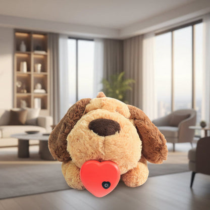 CUDDLEPUP - Soothing cuddly toy with heartbeat for puppies