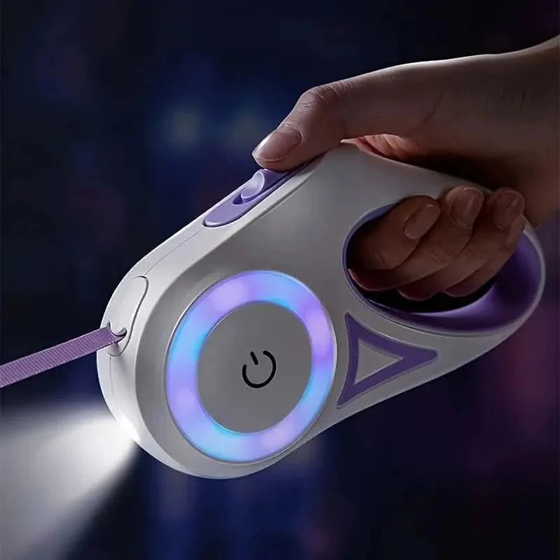 Safewalk Leash - Luminous dog leash with LED light for safe walking