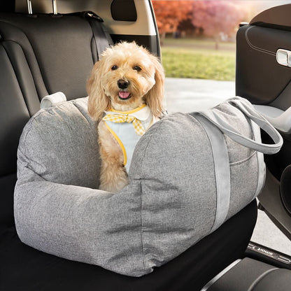 COMFYRIDE DOG SEAT – Dog seat bed with safety belt & non-slip bottom