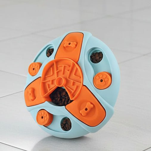SLOWFEED PUZZLE BOWL - Interactive feeding bowl against hasty eating