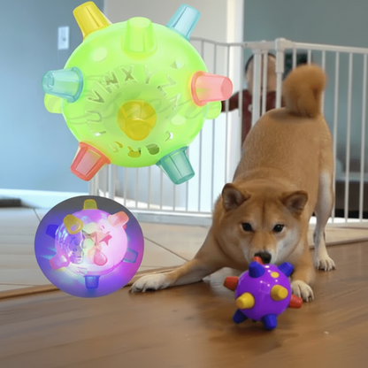 FETCHGLOW – Interactive LED Jumping Ball for Dogs