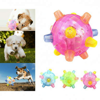 FETCHGLOW – Interactive LED Jumping Ball for Dogs