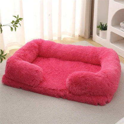 COZYPEDIC – Memory Foam Dog Bed with Plush Side Supports