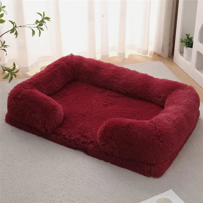 COZYPEDIC – Memory Foam Dog Bed with Plush Side Supports