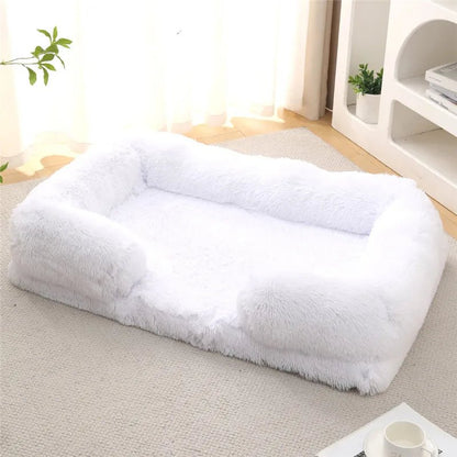 COZYPEDIC – Memory Foam Dog Bed with Plush Side Supports