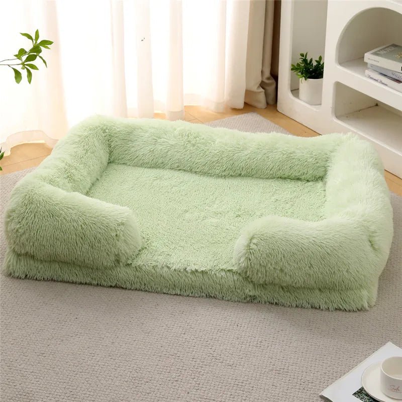 COZYPEDIC – Memory Foam Dog Bed with Plush Side Supports