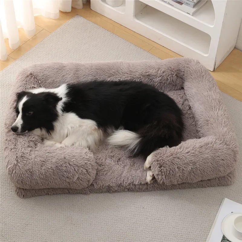 COZYPEDIC – Memory Foam Dog Bed with Plush Side Supports