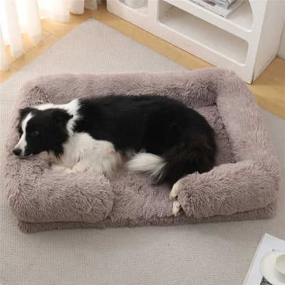 COZYPEDIC – Memory Foam Dog Bed with Plush Side Supports