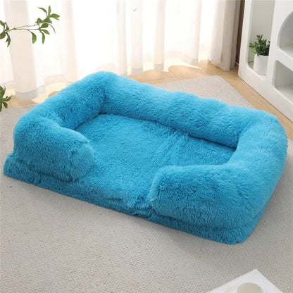 COZYPEDIC – Memory Foam Dog Bed with Plush Side Supports