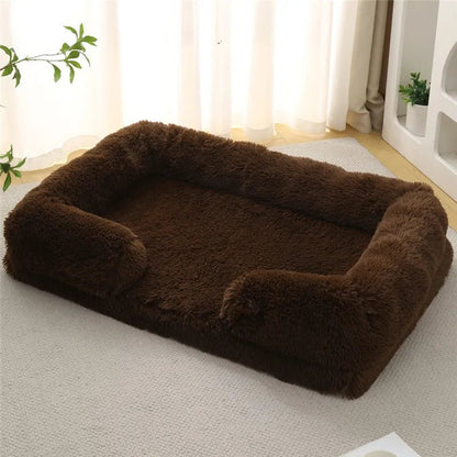 COZYPEDIC – Memory Foam Dog Bed with Plush Side Supports