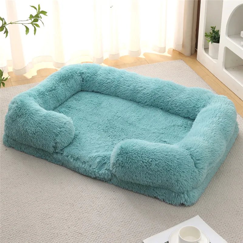 COZYPEDIC – Memory Foam Dog Bed with Plush Side Supports