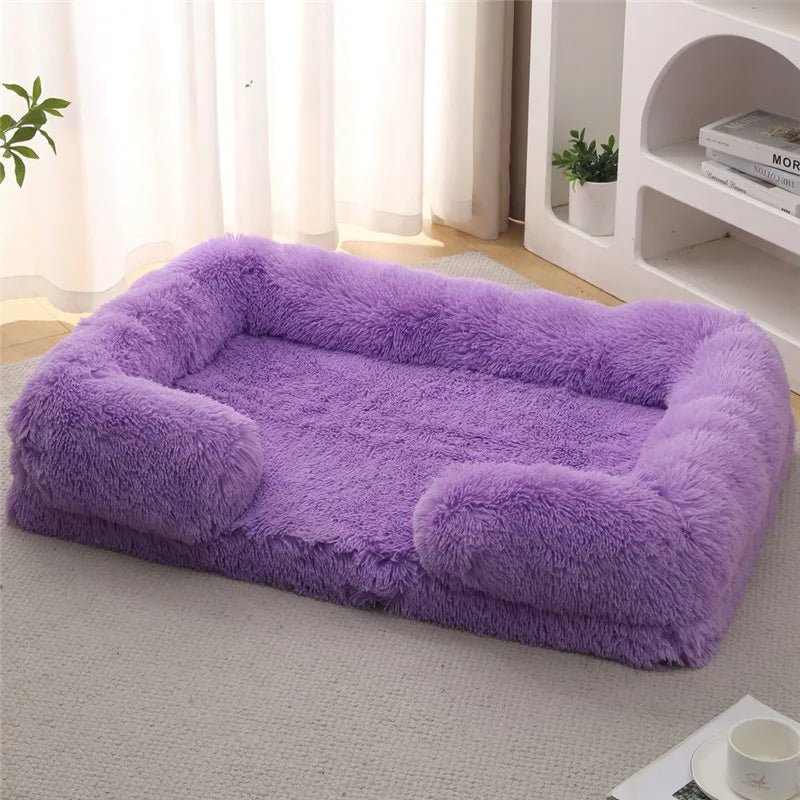 COZYPEDIC – Memory Foam Dog Bed with Plush Side Supports