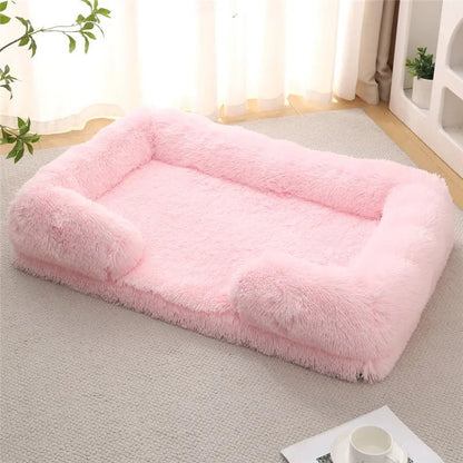 COZYPEDIC – Memory Foam Dog Bed with Plush Side Supports