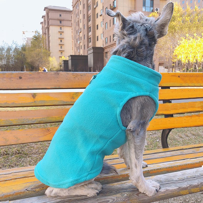 PETSNUG – Warm Dog Vest with D-Ring & Fleece Lining