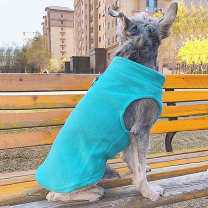 PETSNUG – Warm Dog Vest with D-Ring & Fleece Lining