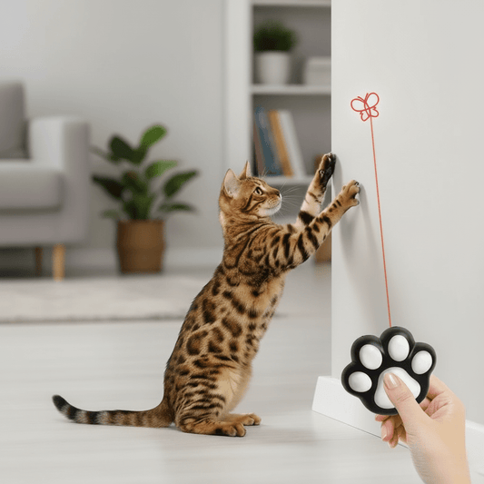 FELIFUN – Interactive Cat Laser Toy – 5 Adjustable Light Patterns