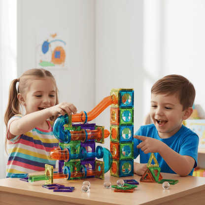 MagniBlocks - Magnetic building blocks for creative adventures from the age of 2