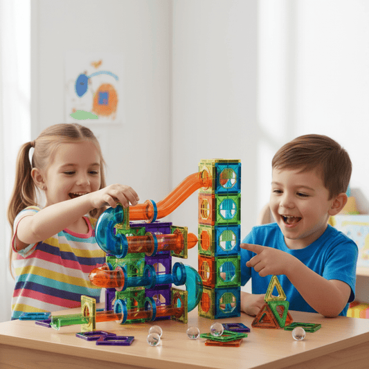 MagniBlocks - Magnetic building blocks for creative adventures from the age of 2