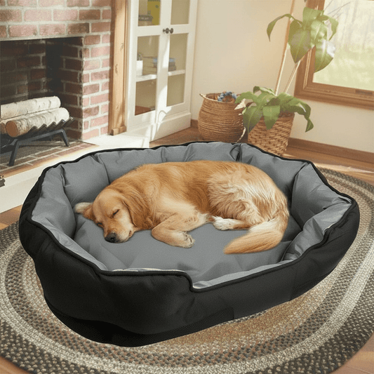 PETSOFA – Orthopedic Foam Dog Bed in Cozy Washable Basket Design