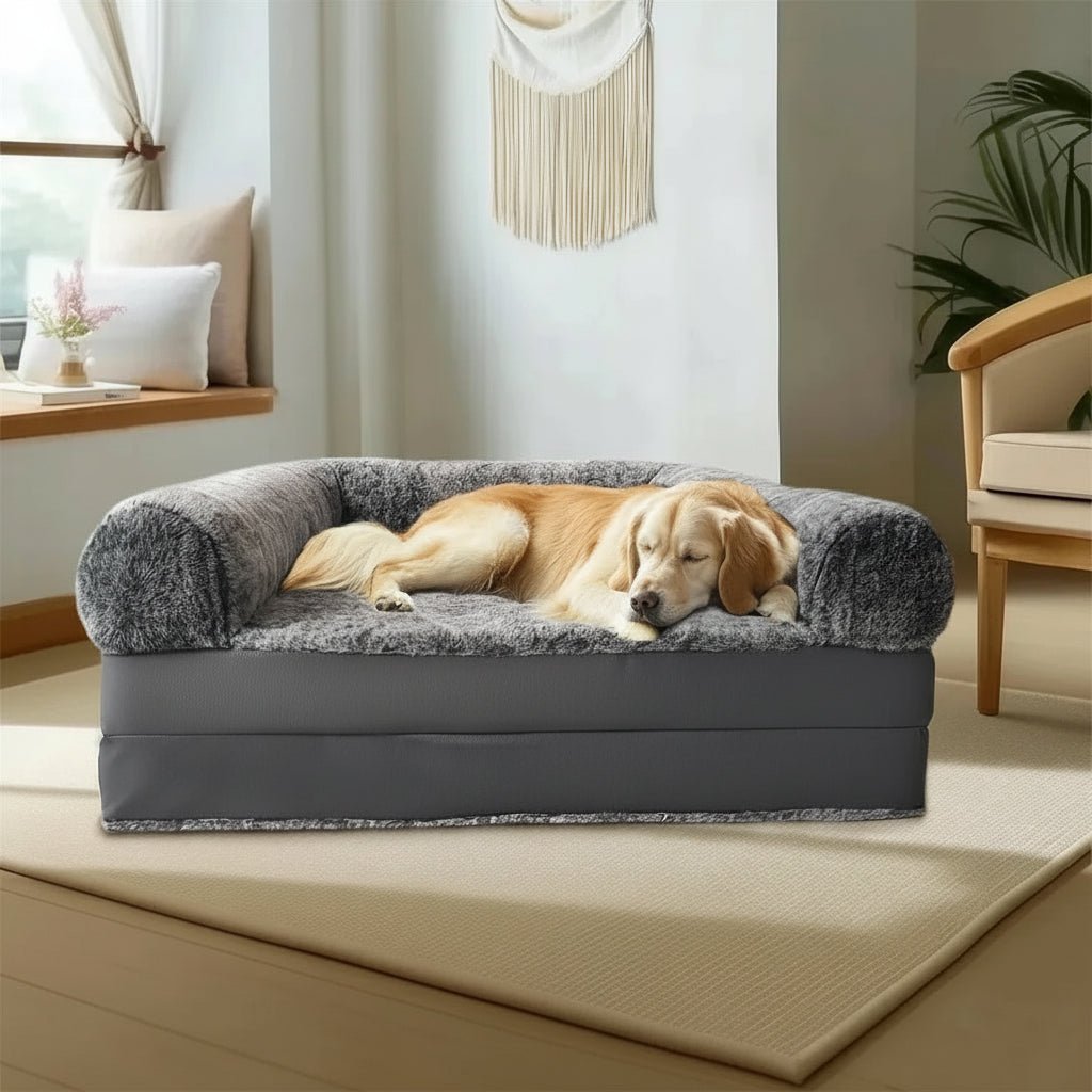 SNUGISLAND – huge 180-cm dog bed for pets and their owners