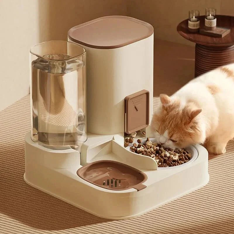VITAFOUNT – Automatic Food & Water Dispenser for Pets