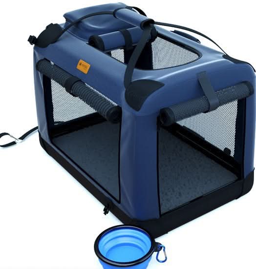 FurTrek Carrier – Foldable Luxury Bag for Stress-Free Travel with Pets